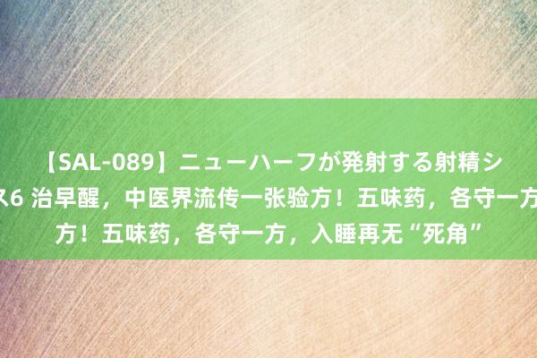 【SAL-089】ニューハーフが発射する射精シーンがあるセックス6 治早醒，中医界流传一张验方！五味药，各守一方，入睡再无“死角”