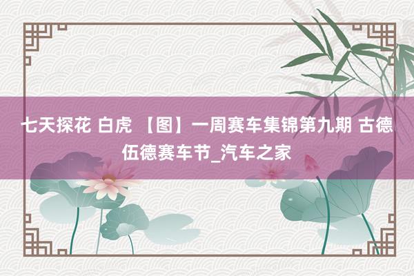 七天探花 白虎 【图】一周赛车集锦第九期 古德伍德赛车节_汽车之家