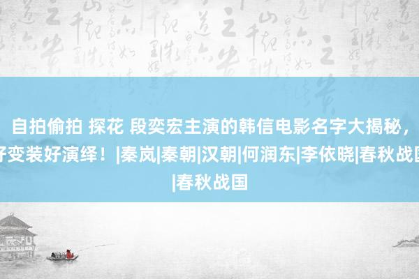 自拍偷拍 探花 段奕宏主演的韩信电影名字大揭秘，好变装好演绎！|秦岚|秦朝|汉朝|何润东|李依晓|春秋战国